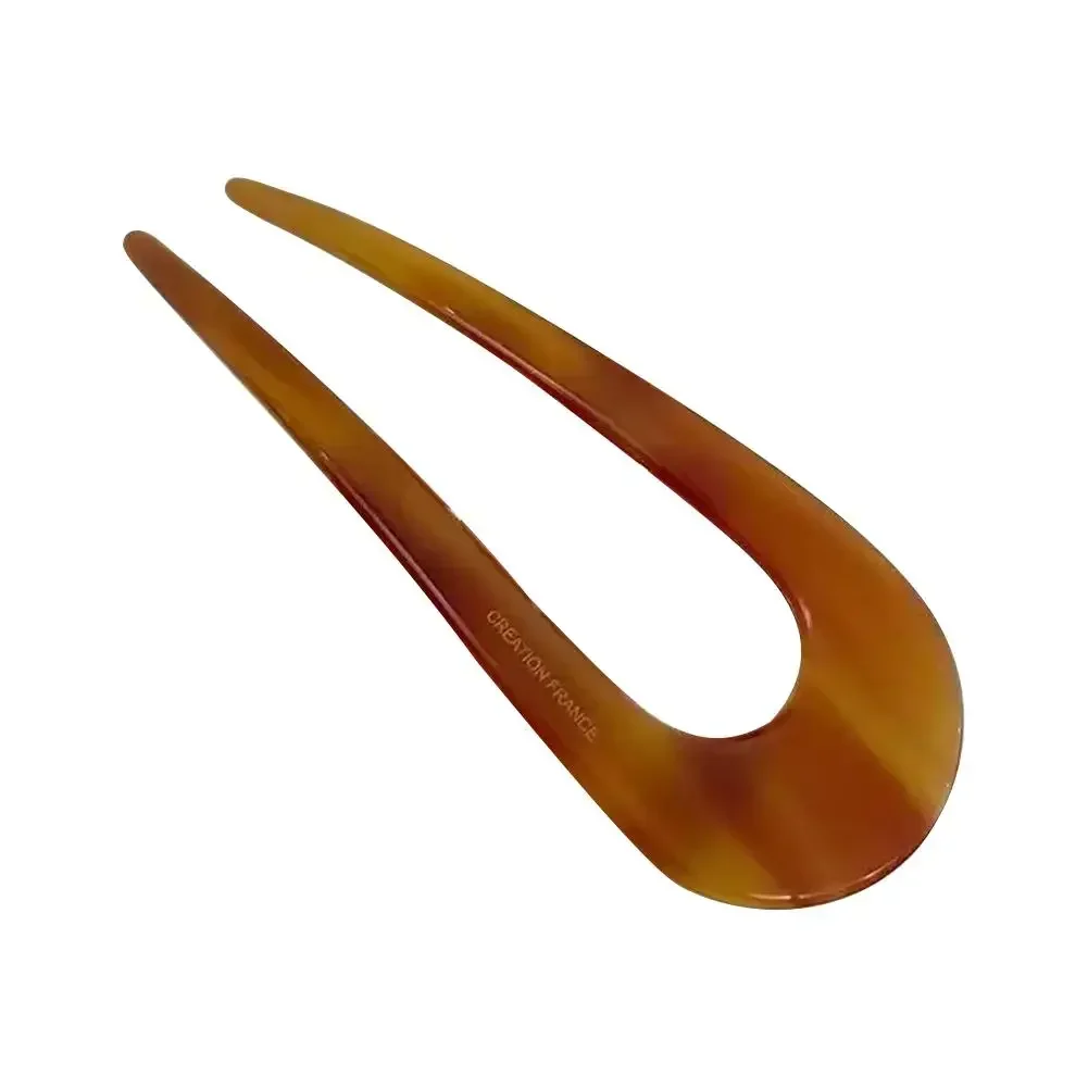 U-shaped Hairpin Female Meatball Head Pan Hair Hairpin New Head Simple Chinese Hairpin Modern Style Temperament Hairpins