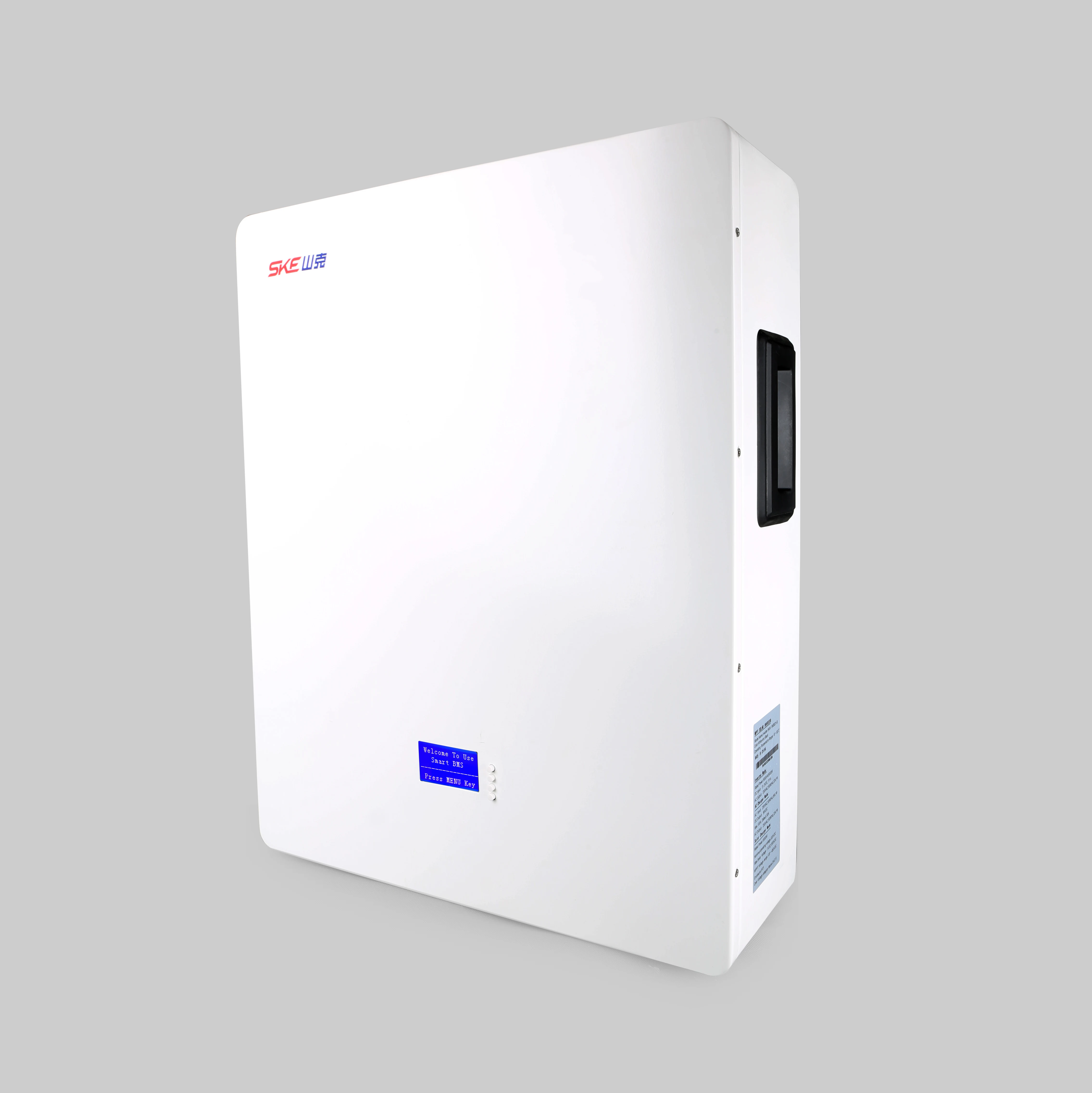 SKE Wall-mounted Home Energy Storage 5kWh 5000W System 48V LifePO4  Power Wall Lithium Battery In