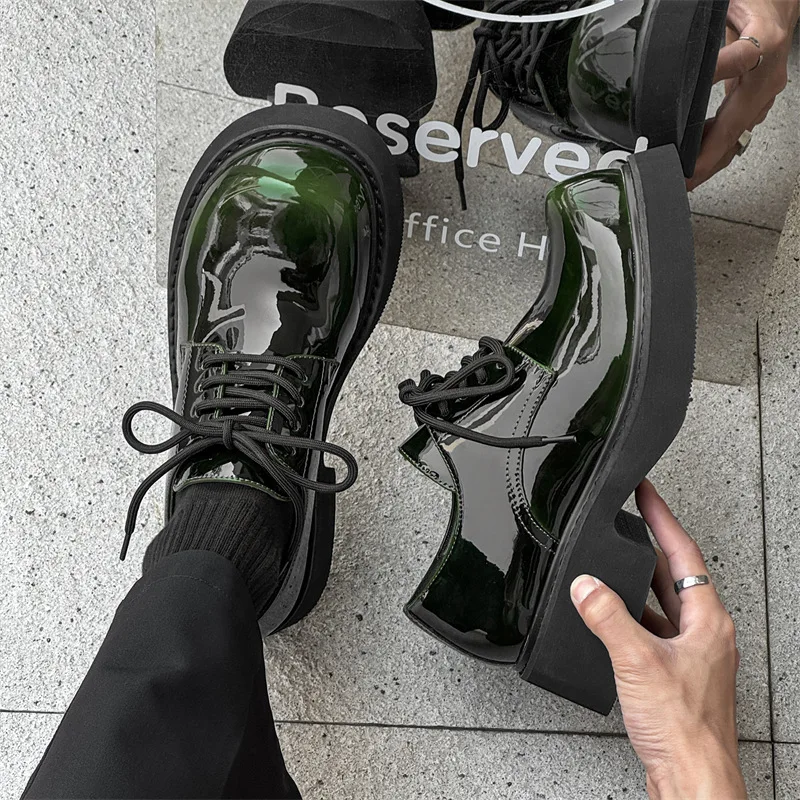 

Свадебное платье, офисные туфли-оксфорды для мужчин, деловой костюм, официальная обувь для мужчин, повседневные мужские модельные туфли из лакированной кожи