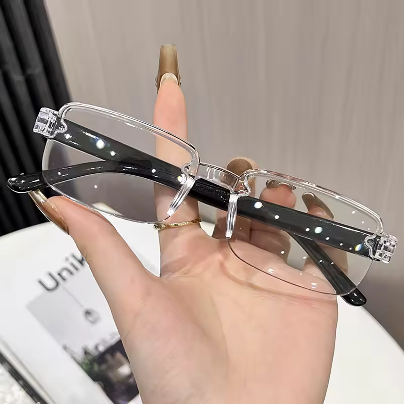 Smart Zoom Reading Glasses Anti Blue Light Presbyopia Glasses For Men Women Adjustable Focus Light Lightweight Reading Glasses - Image 7