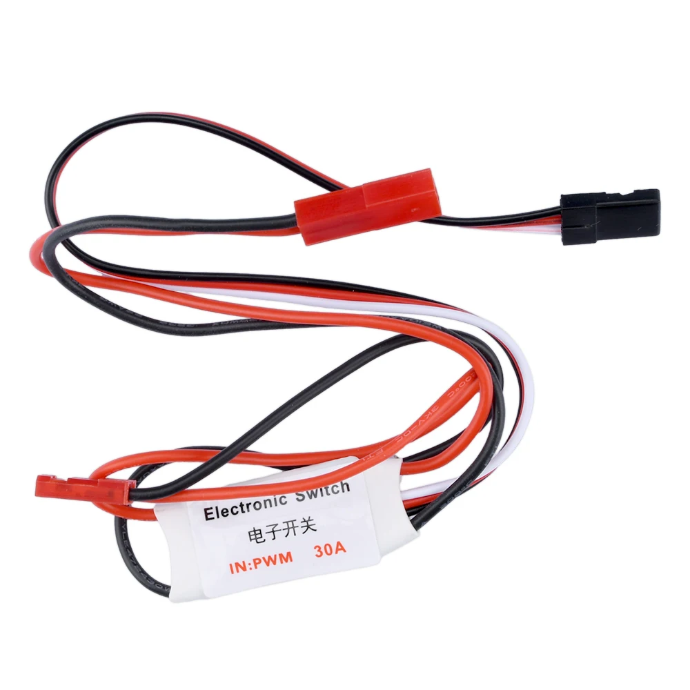 2A 20A 30A High Current Remote Electronic Switch 3.7-27V Model Plant Protection RC Drone Water Pump PWM Signal Controller Power