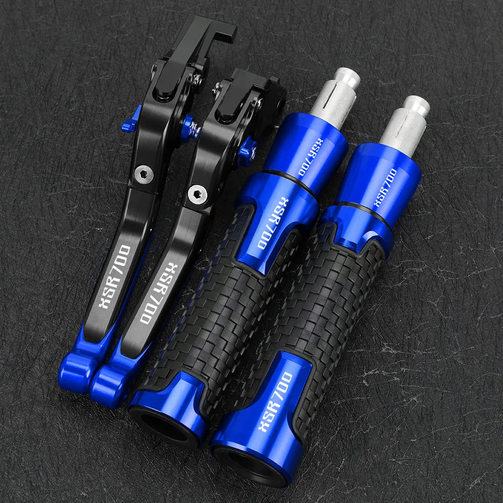 

Motorcycle Foldable Brake Clutch Levers 22MM 24MM Handlebar Knobs Handle Grips Ends For YAMAHA XSR700 XTRIBUTE 2017 2018 -2023