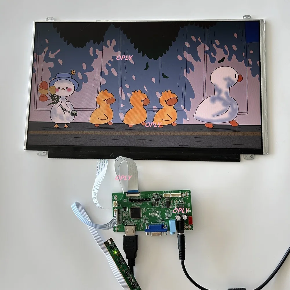 EDP لوحة تحكم عدة ل LP133WF2-SPL1 LP133WF2-SPL2 LP133WF2-SPL8 13.3 "1920x1080 HDMI-متوافق الصوت VGA LCD شاشة LED