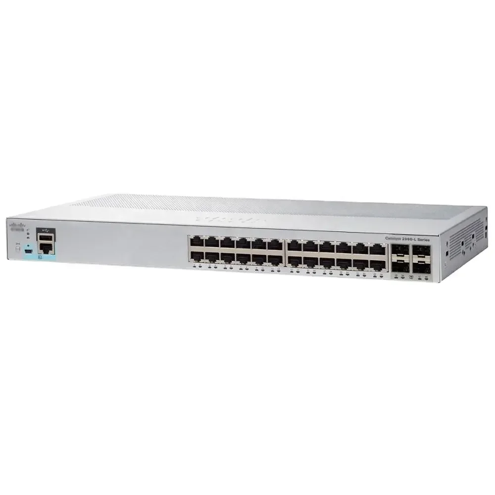 جديد Cisco WS-C2960L-24PS-LL مفتاح ذكي 2960l 24ps ap 24 منفذ POE Switch لمفاتيح الشبكة المدرسية #1