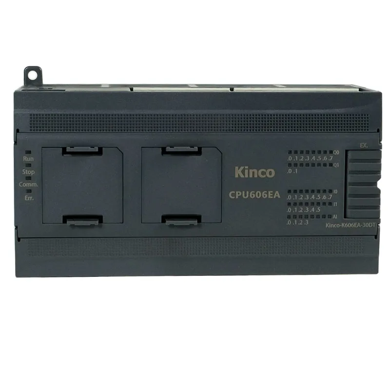 

Original Kinco K6 Series PLC K606EA-30DT 14DI 10DO 4AI 2AO Programming controller with 2*RS485 Ethernet port