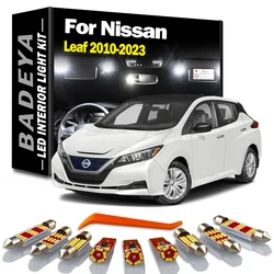 For Nissan Leaf ZE0 ZE1 2010- 2013 2014 - 2018 2019 2020 2021 2022 2023 LED Interior Dome Trunk Light Plate Bulb Kit Accessories