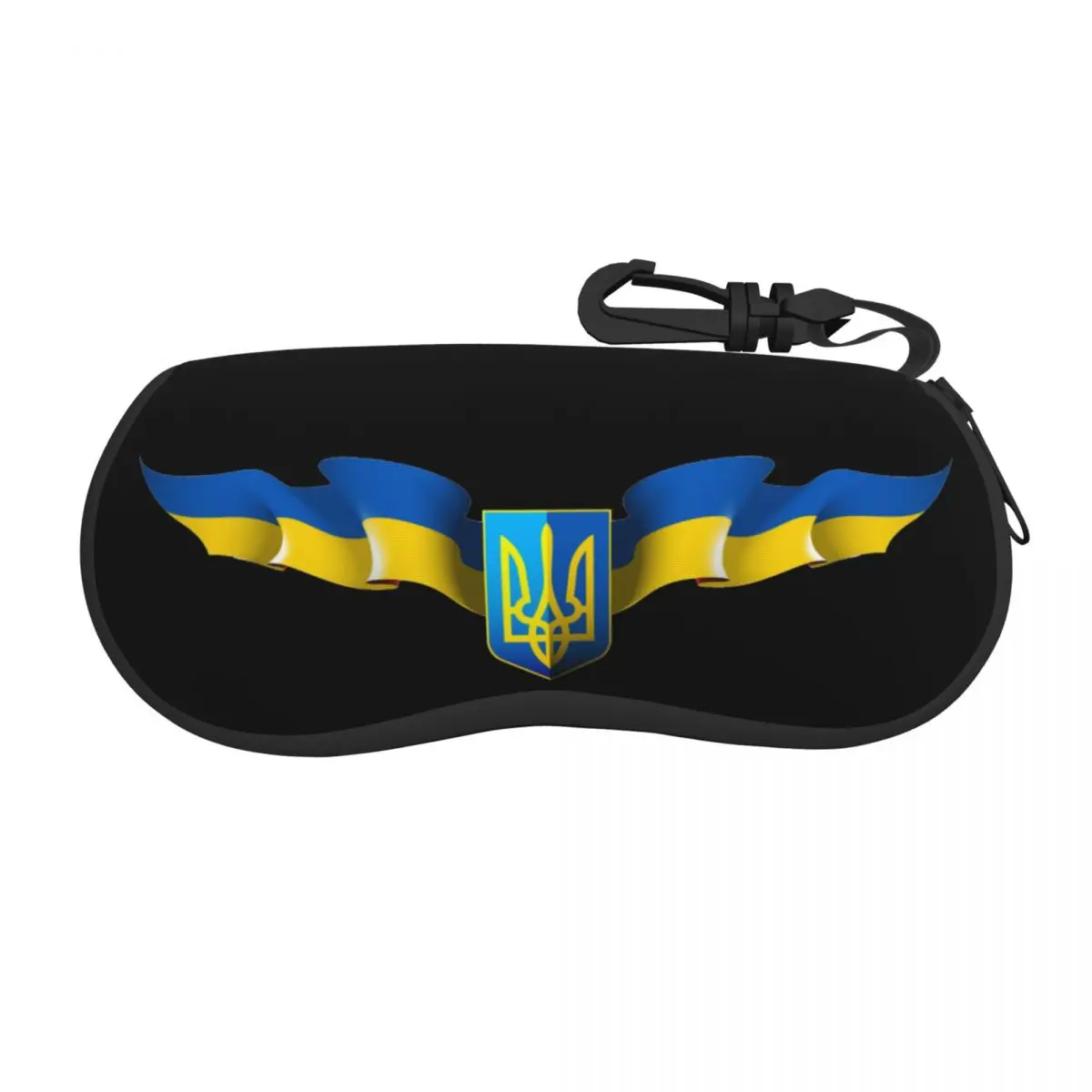 

Индивидуальный флаг Украины, оболочка, очки, стиль унисекс, украинский герб для путешествий, оболочка для очков, защитная коробка для солнцезащитных очков