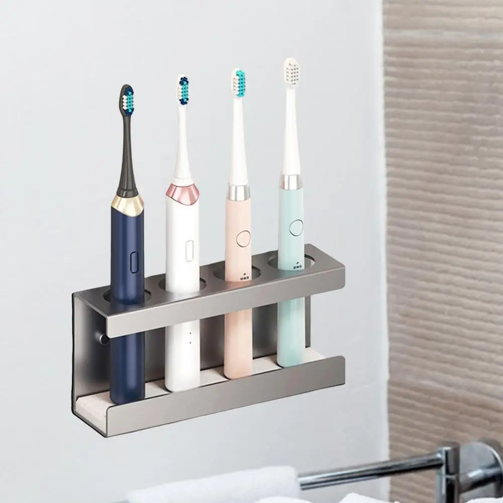 

Electric Toothbrush Rack Waterproof Electric Toothbrush Holder with Strong Load-bearing Design for Bathroom Wall for Electric