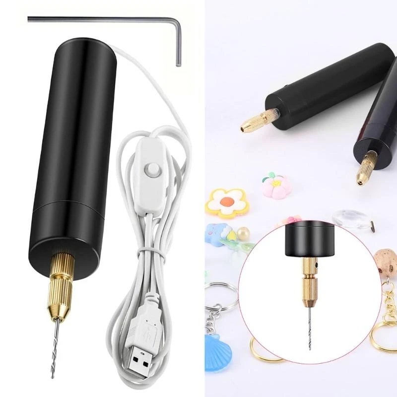 Q2Q4 Professional Engraving Machine 20000RPM Copper Motor ABS Body Includes 8 Accessories Suitable For Detailed Carving Tasks