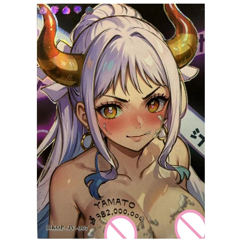 Anime ONE PIECE Rare Limited Diamond JV Cards Yamato Robin Reiju Nami Vivi Zabawki dla chลopcรณw Karty kolekcjonerskie Prezent urodzinowy