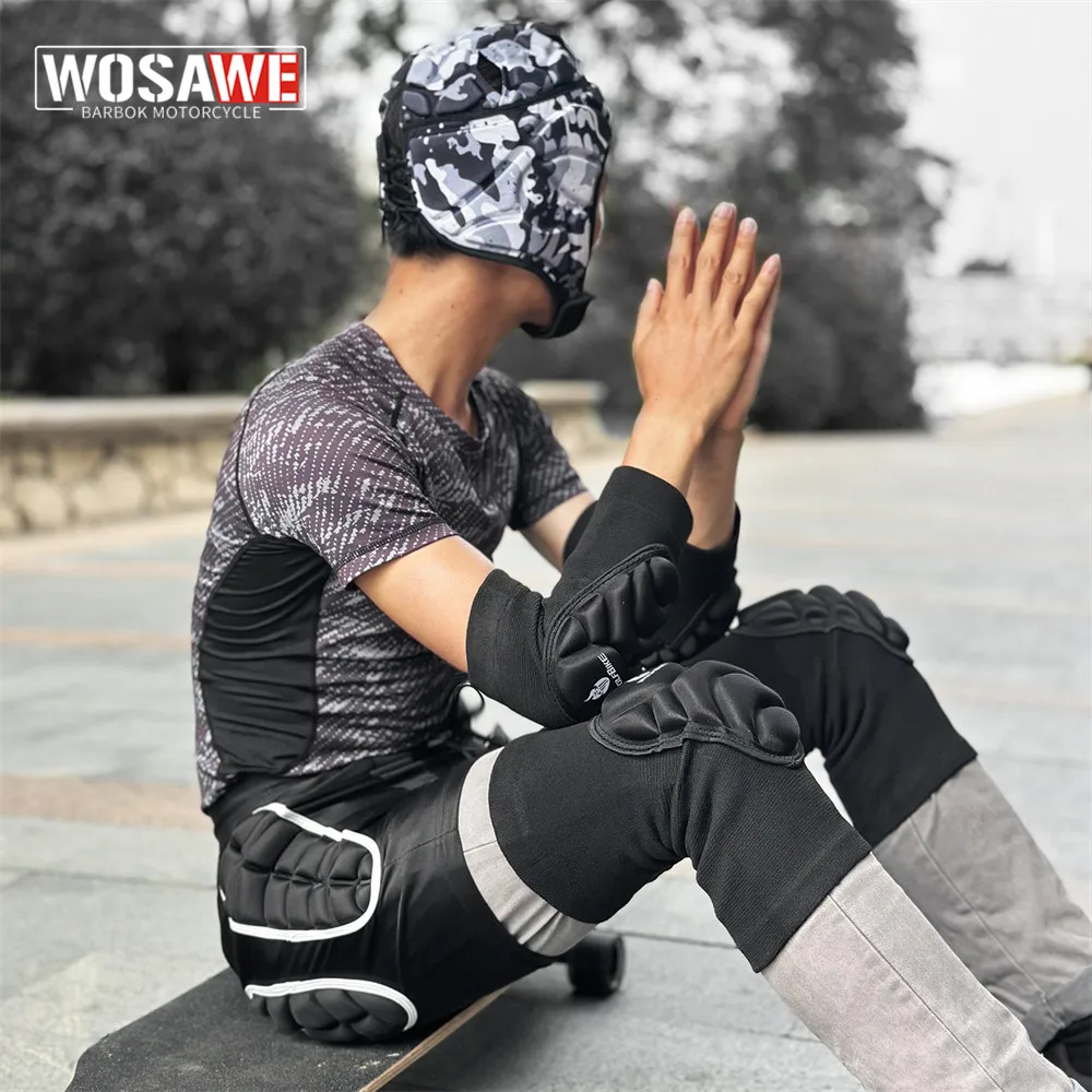 

WOSAWE Motocross Shorts Skateboard Skiing Racing Trousers Sports Protective Gear Cycling Shorts Motorcycle Shorts Mtb Men Shorts