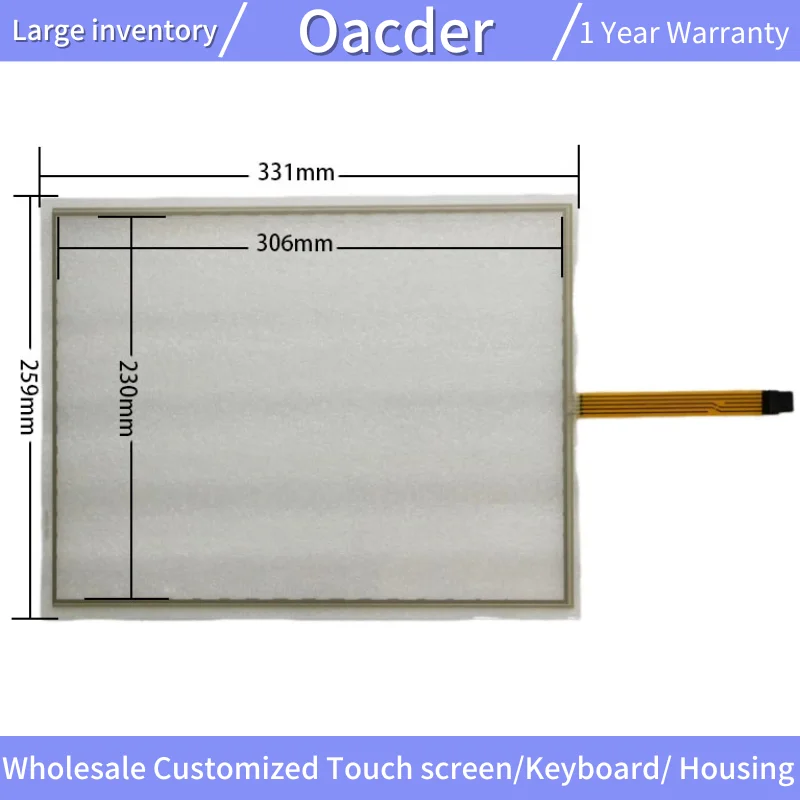 Touch Screen Panel Glass Digitizer For 6AV7456-1TB10-0KD1 Touch Screen Touchpad Glass