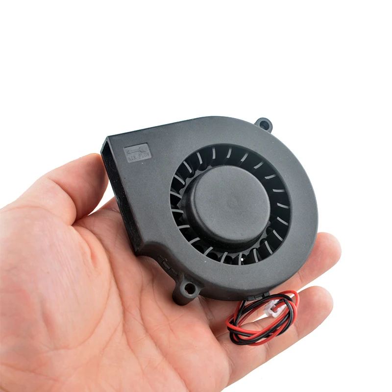 WN7015-12B 7,5 cm 75mm 75x75x15mm DC12V 0.15A 3500rpm ventilador centrífugo de 2 pines con doble rodamiento de bolas ventilador de refrigeración para impresoras