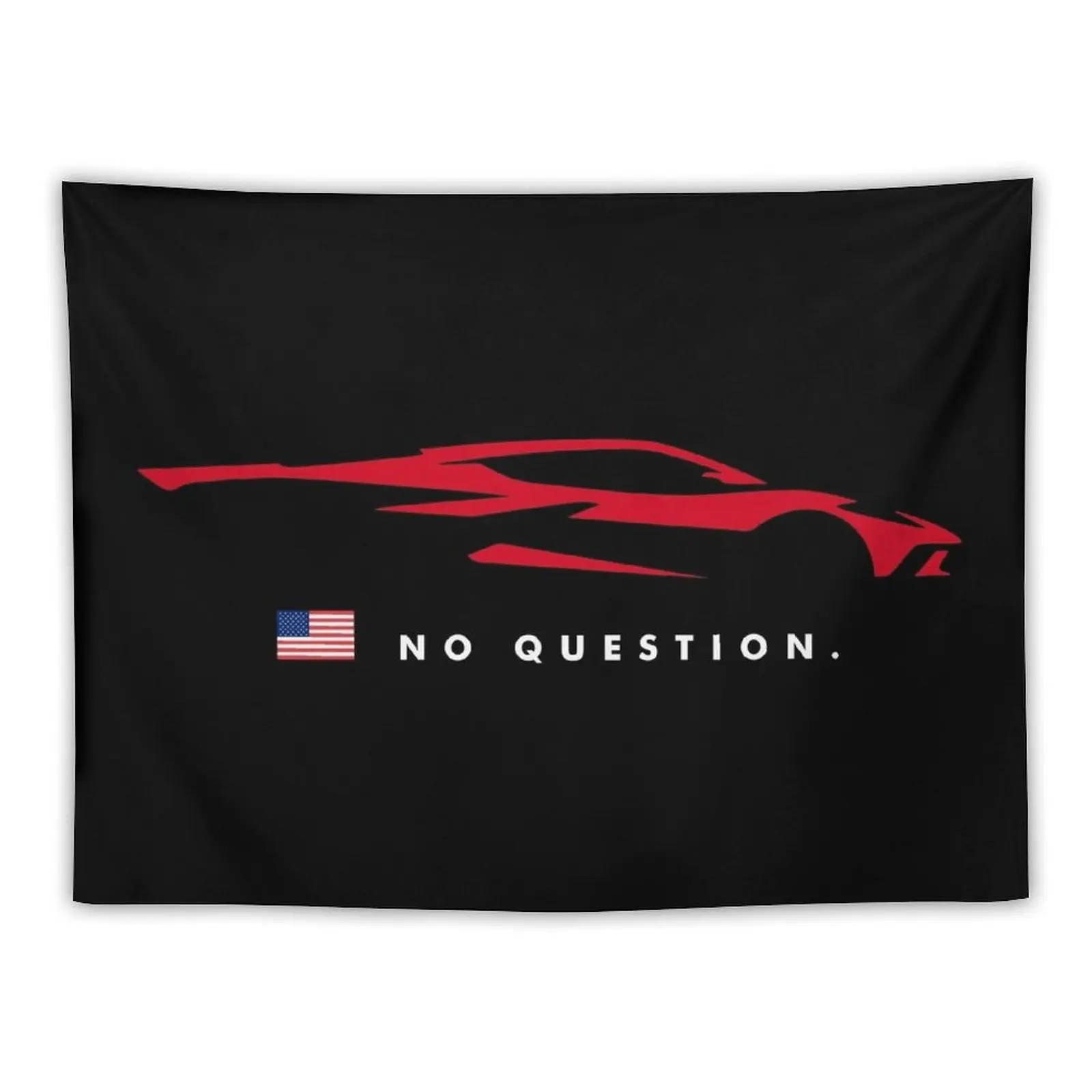 NO QUESTION - C8 VETTE Tapestry Wallpaper Bedroom Aesthetic Room Decorations Bedrooms Decor Aesthetic Room Decoration Tapestry