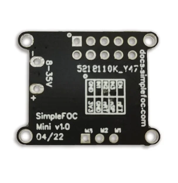 Simple FOC Mini DC Brushless Motor Driver Board FOC Control Driver SVPWM Control