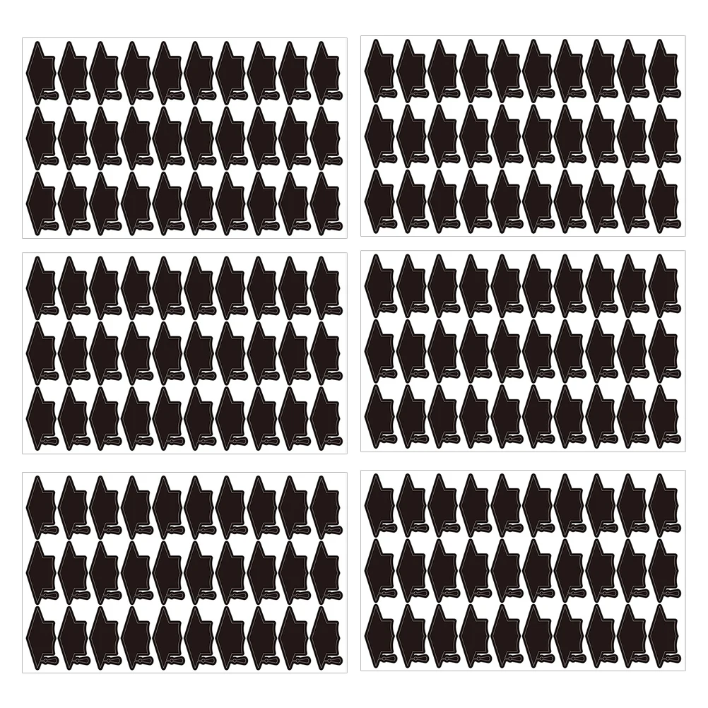 

Doctorial Hat 6 Sheets Copper Plate Sealing Graduation Hat Sealing Labels Labels Gift Box Graduation Themed Decals Caps Tags