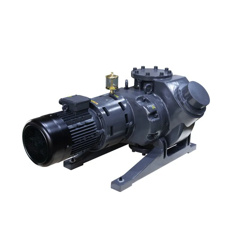 Heavy Duty Industrial 100m3/h 0.5Pa High Vacuum Rotary Air-cooled Roots Blower Vacuum Pump for Vacuum Coating