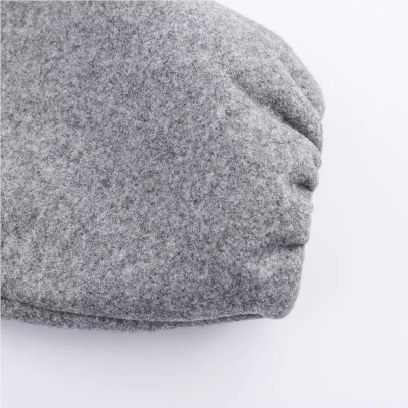 Chaqueta Bomber suave de primavera para mujer, informal, de manga larga, con cuello redondo, adornos elásticos, abrigos Vintage para mujer con cremallera, Tops femeninos de calle alta