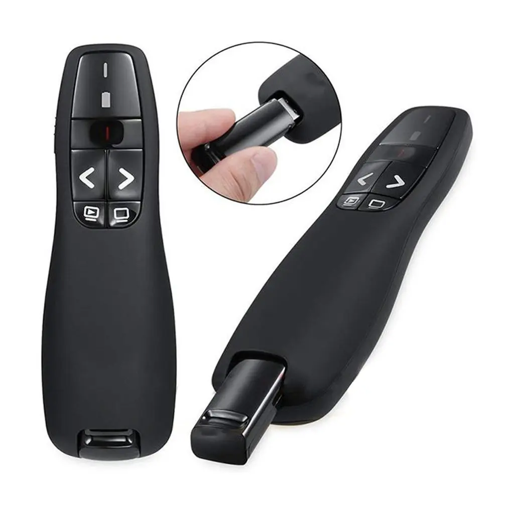 Wireless Presentation Remote Control is Durable and Practical Portable Ergonomic Design PowerPoint Wireless Presentation Remote