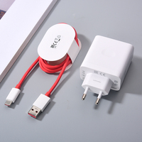 For Oneplus 13 Charger 80W SuperVooc Fast Usb Type C Cable EU/US Charger Power Adapter For 1+ 12R 13R Ace3 Pro 12 11 Nord 4 CE3