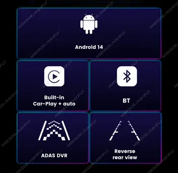 適用於Audi A3 2 8P 2003-2013、S3 2 2006-2012、RS3 1 2011-2012 的 Android 14 車用收音機,附 GPS 和 CarPlay 功能。 8 最佳銷售 奧迪A3 8P1 - №2