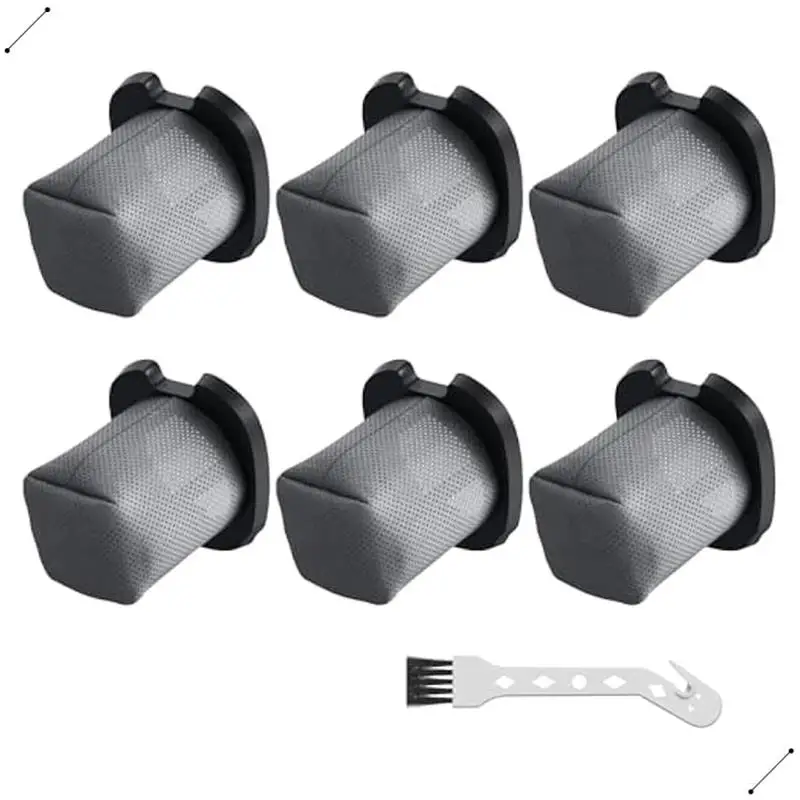 6Pcs Vacuum Filter Replacement For Shark Cyclone PET Handheld Vacuum CH700,CH701,CH701C & CH700WM,Part XDCFCH700