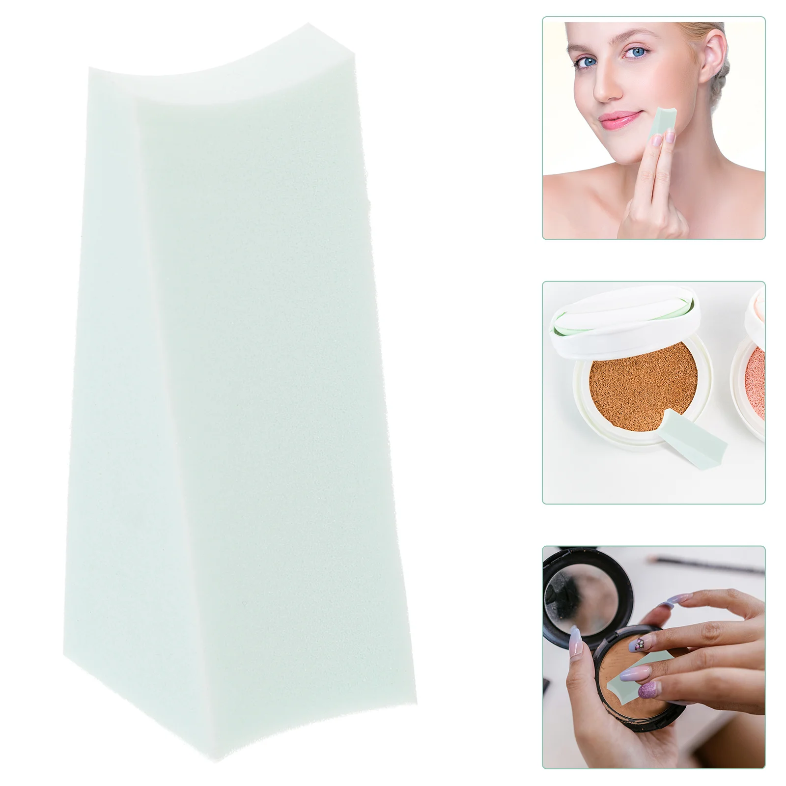 30 spugne per trucco, spugne per polvere per uso asciutto e bagnato, per fondotinta liquido in crema, accessori per il trucco