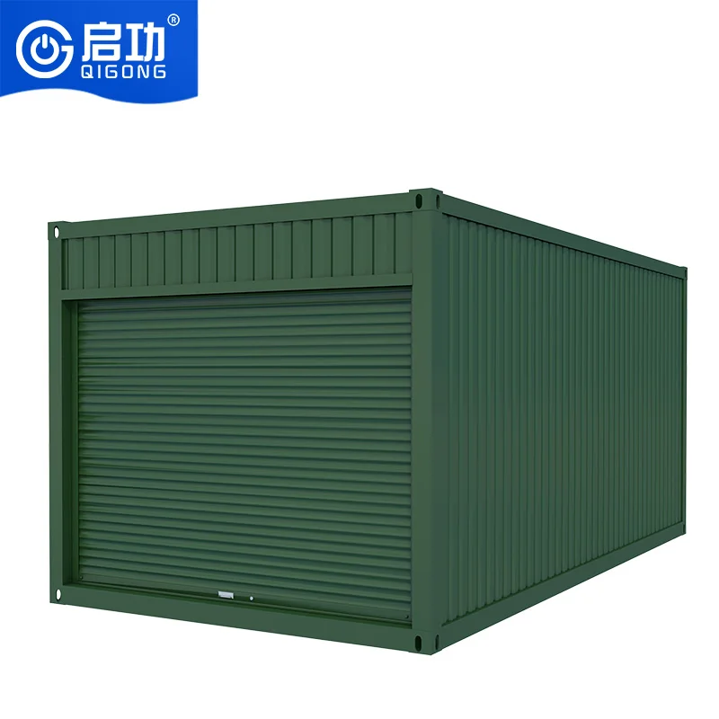 

Контейнерное хранилище QIGONG Green Steel с рулонными воротами