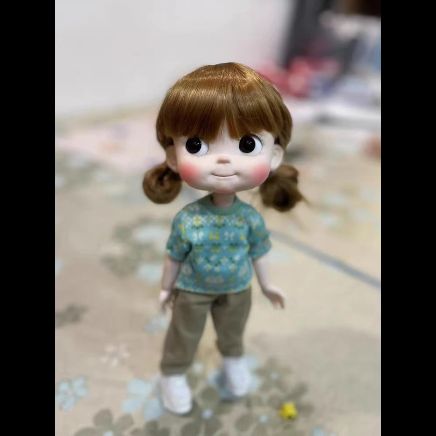 1/6 BJD Doll Big Head No Makeup Resin Material Doll Accessories Movable Joint Doll For Girls Birthday Gifts