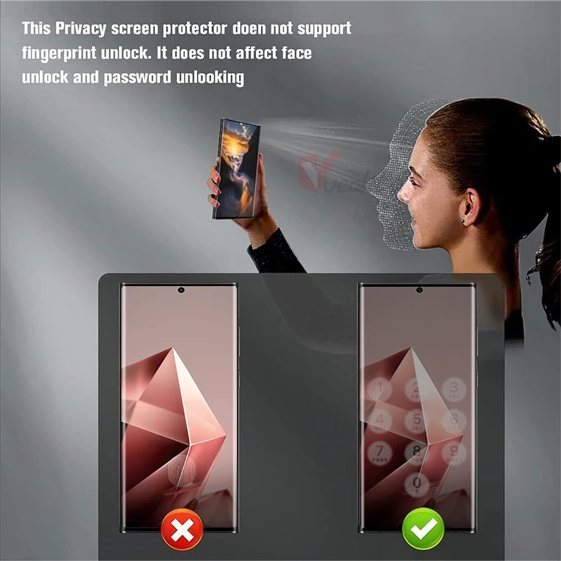 1-2Pcs Anti-Spy Hydrogel Film for Infinix Note 50s 40S 40 Pro Zero 30 4G Screen Protector Hot 60 50 Pro+ Privacy Film not glass