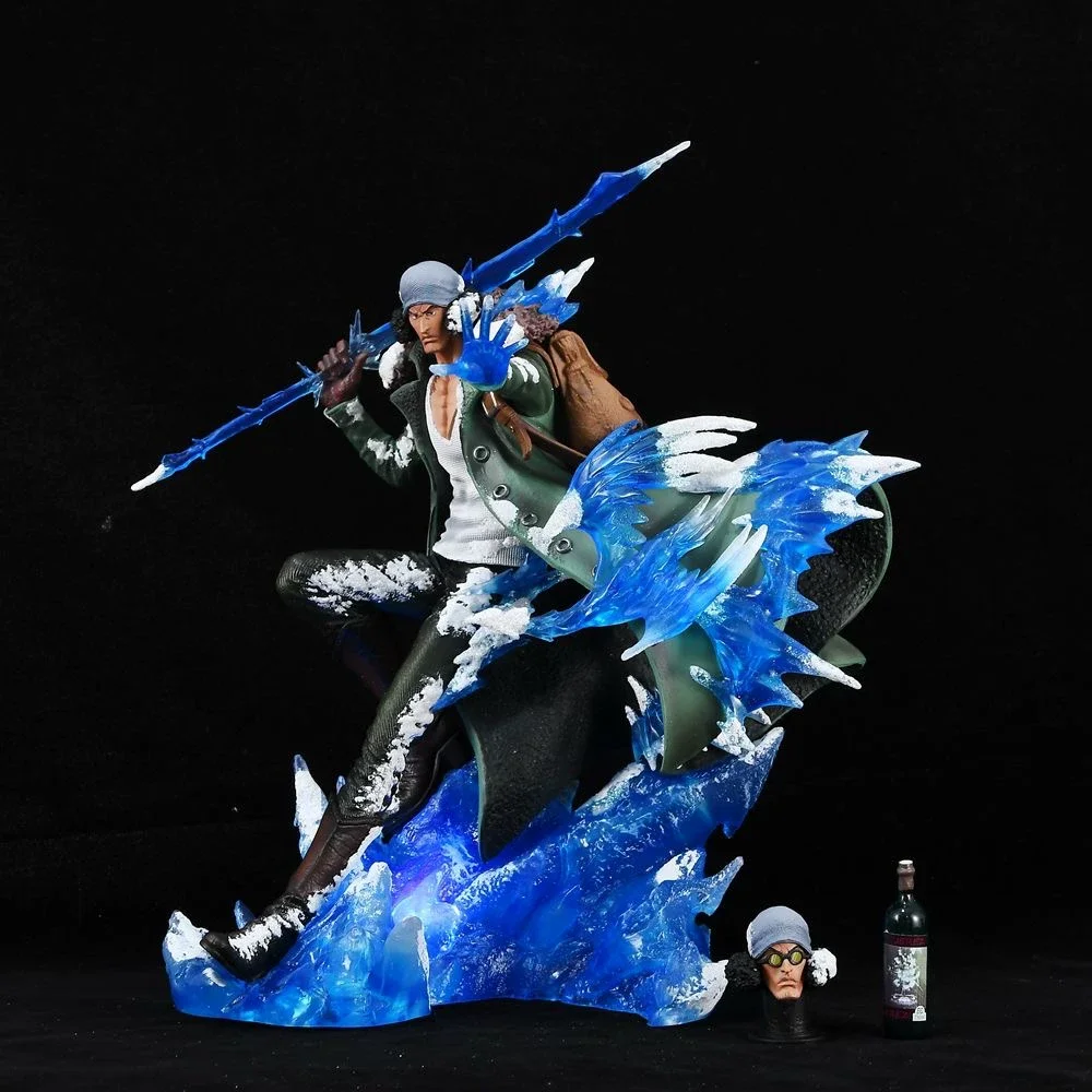 

Anime One Piece Aokiji Kuzan Action Figure Trend Toy Static Statue Pvc Pc Case Ornaments Figure Model Desktop Collection Gifts