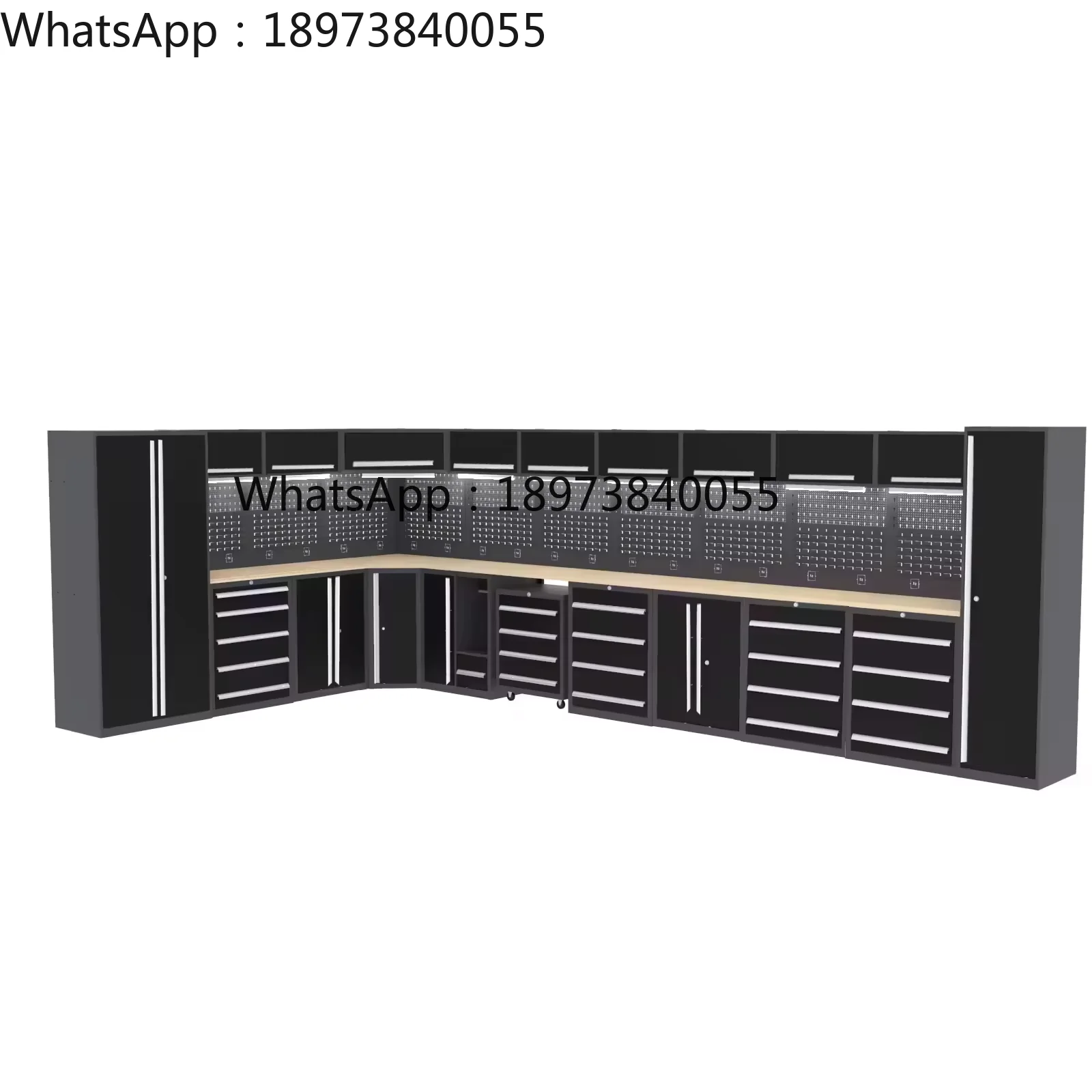 Workshop Garage Units Steel Tool Boxes and Storage Cabinets Large Combination Tool Cabinet Garage Workbench/Metal Furniture