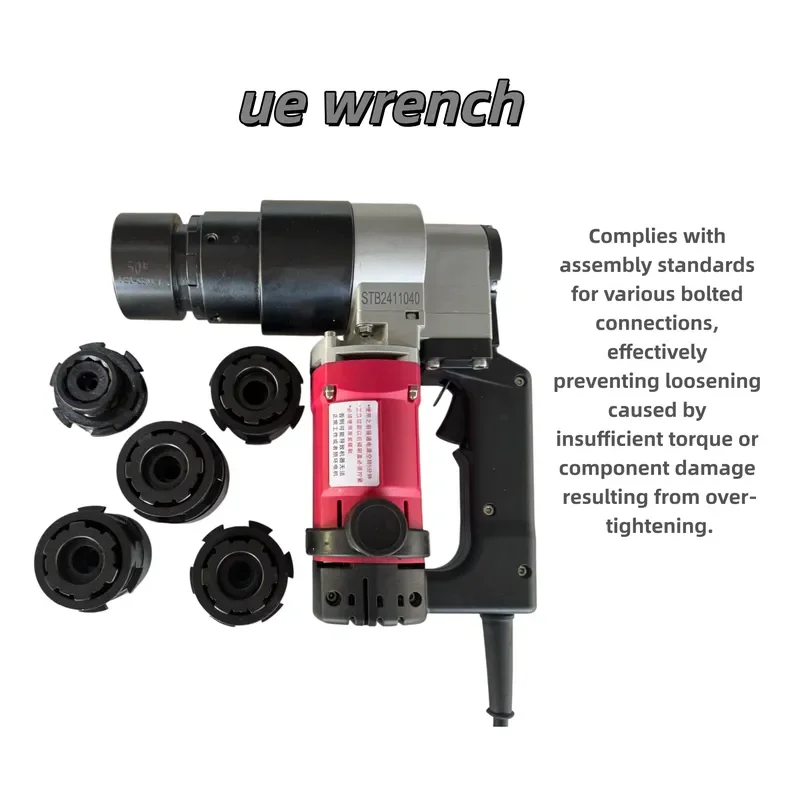 Electric Shear Wrench for Tension Control Bolts Non Impact TC Bolt Gun High Torque Power Tool with 1 Year Warranty Premium