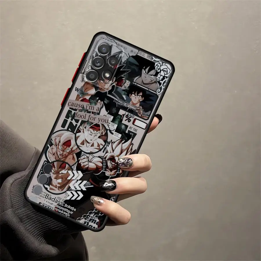 لعبة دراغون بول المشارك غوكو حافظة لهاتف سامسونج جالاكسي نوت 20 الترا 10 + 9 8 A05 A70 A12 A30 A06 A14 A15 A16 A50 A13 غطاء الهاتف الخلفي #5