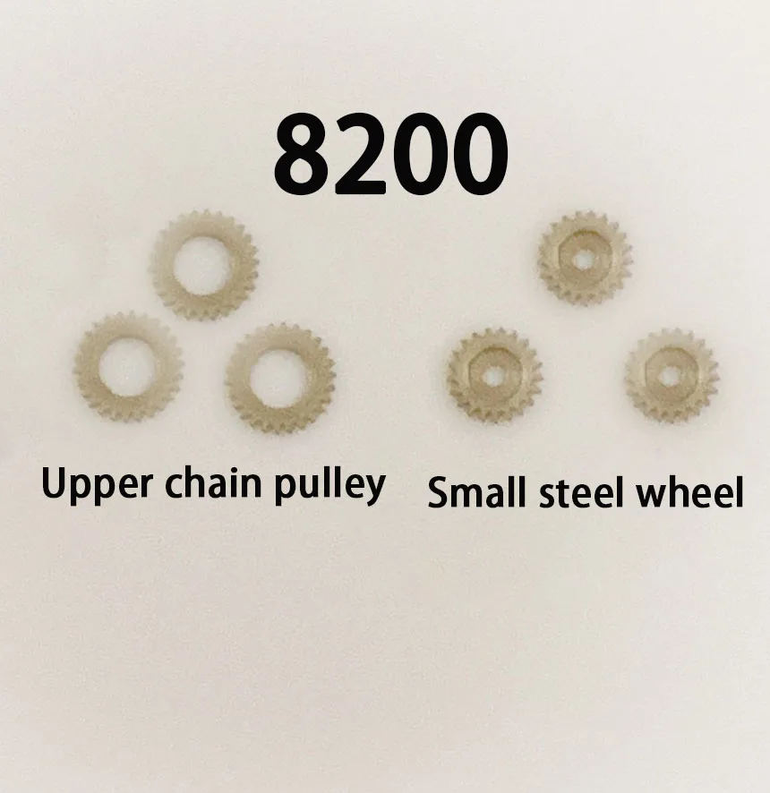 นาฬิกาอุปกรณ์เสริมเดิมเหมาะสำหรับ Citizen 8200การเคลื่อนไหวขนาดเล็กล้อเหล็กไขลานกว่าล้อ Miyota อะไหล่