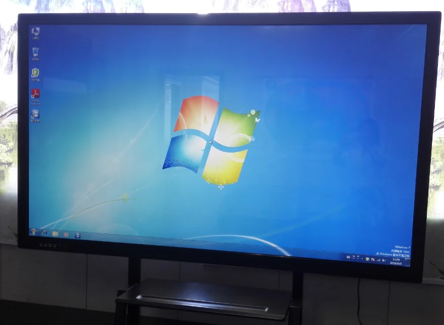 55 Inch 65 Inch 75 Inch Meeting Room Smart Interactive Whiteboard Android Win7 Dual Operation System 4k Display
