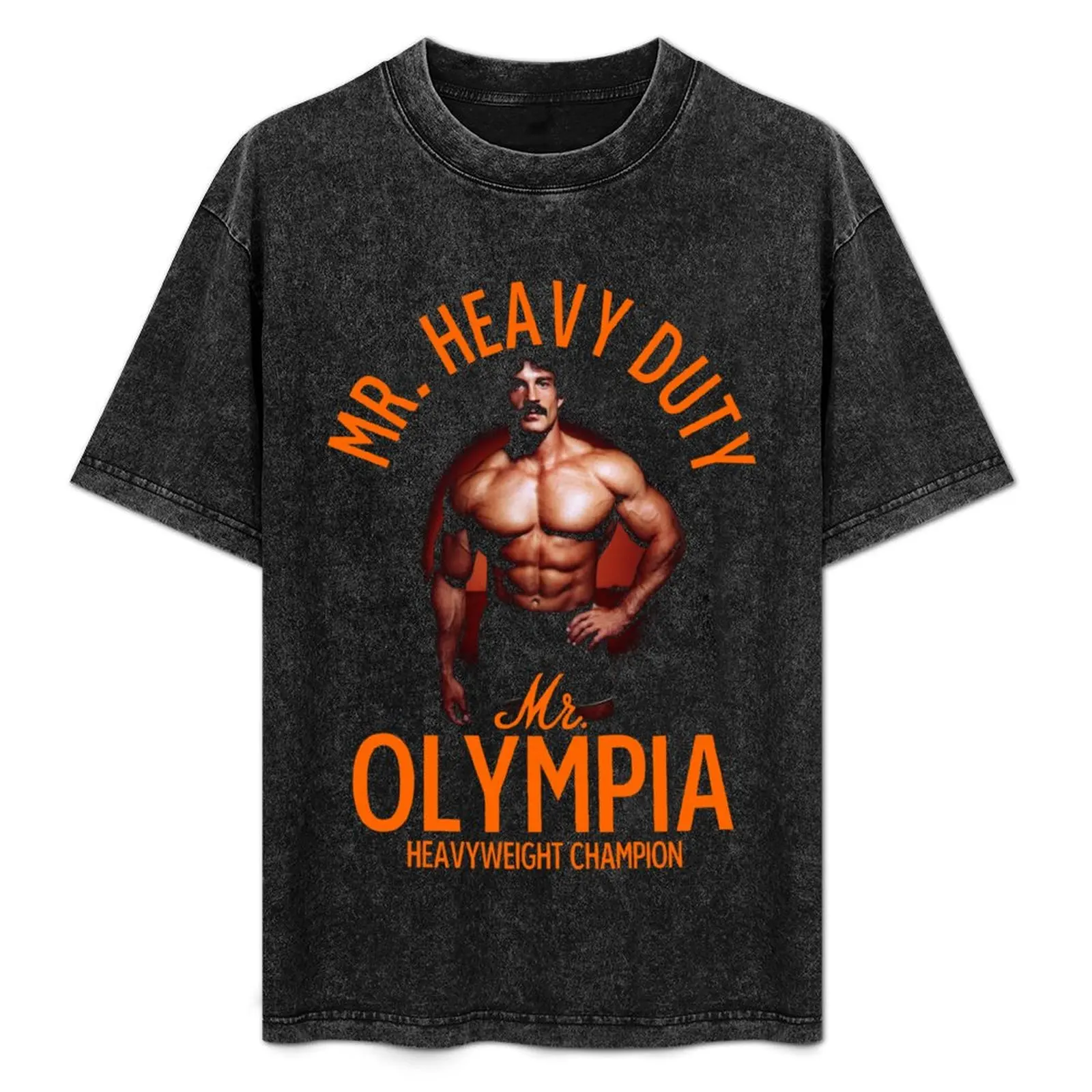 

MIKE MENTZER T-Shirt Industrial Work Tee Shirt
