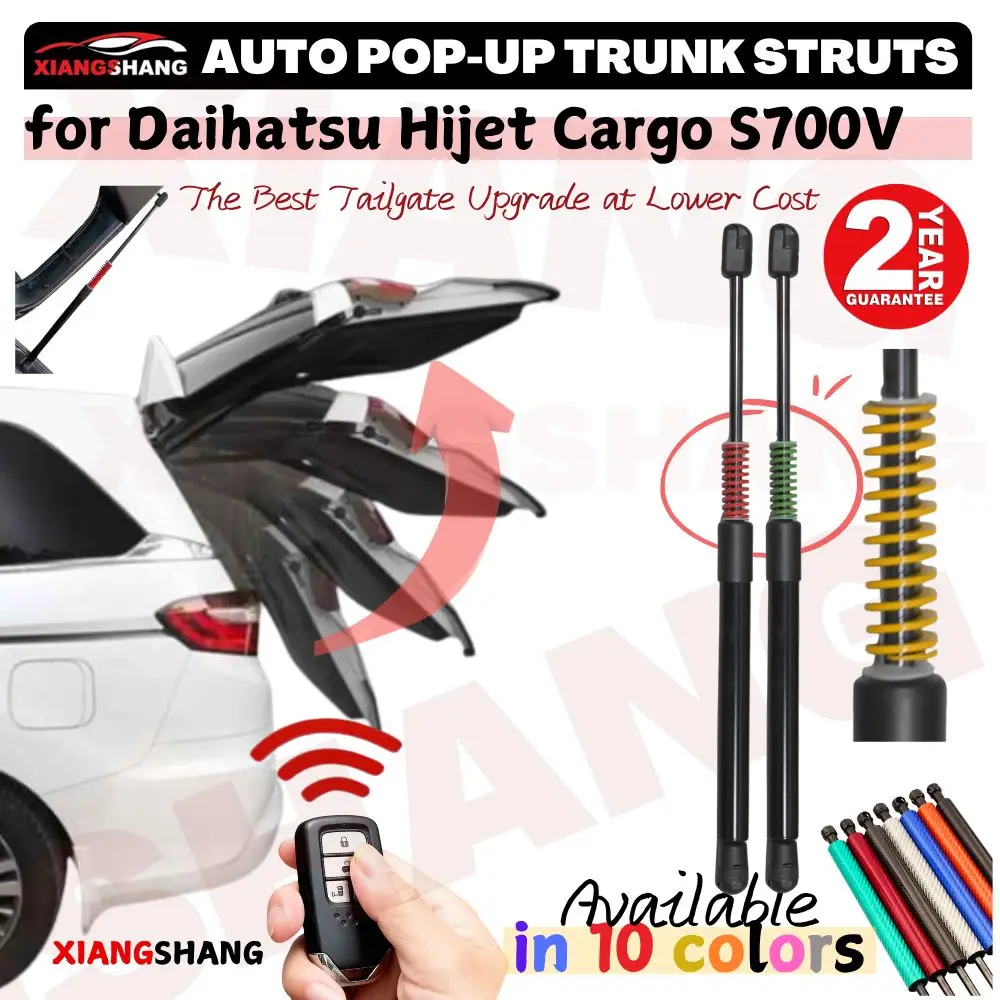 Auto Pop-Up Trunk Struts for Daihatsu Hijet Cargo (S700V) 2021-present Van Automatic Opening Gas Lift Supports with Springs
