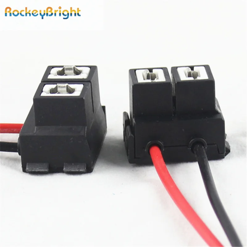 2pcs/lot h7 led bulb Ceramic holder for car headlight h7 Ceramic socket adapter for h7 led headlight fog light connector harness