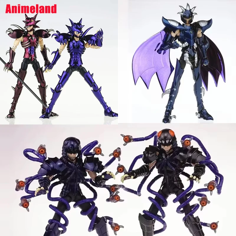 

RH Saint Seiya Myth Cloth EXM/EX Lycaon Phlegyas Basilisk Sylphide Worm Raimi Hades Specters Knights of the Zodiac Action Figure