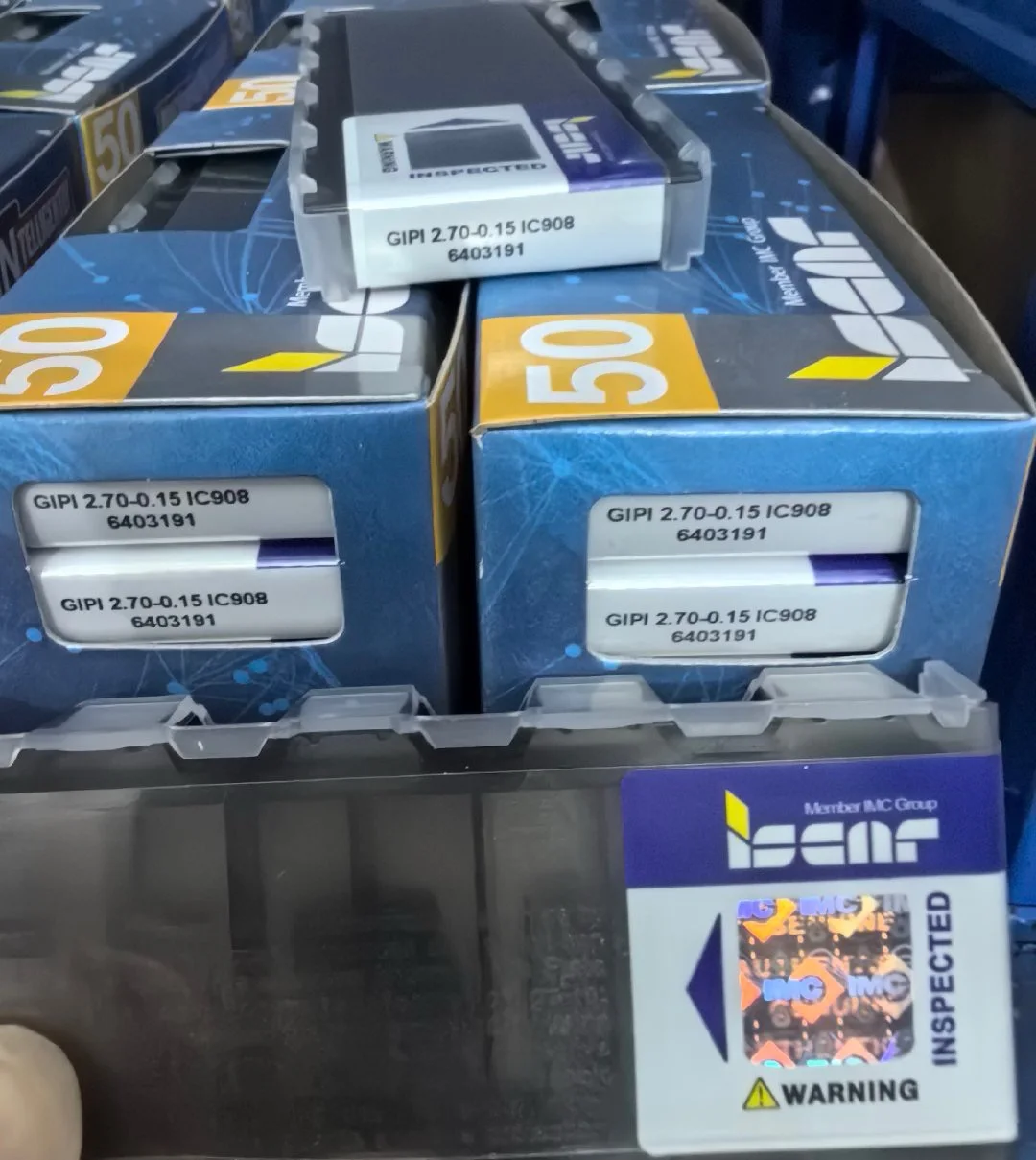 

Hard alloy cutting blades GIPI2.70-0.15 IC908