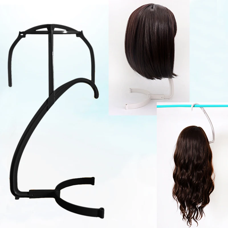 

Wig Stands For Multiple Wigs Hanger Display Rack Wig Holder For Styling Plastic Storage Organizer For Head Cover,Hat Support