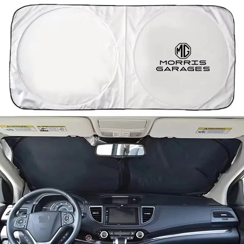 Car Windshield Sun Shade Car Sunshade Cover Auto Window Sun Blocker For MG ZS MG4 EV MG HS MG3 MG5 EV Marvel R MG ONE