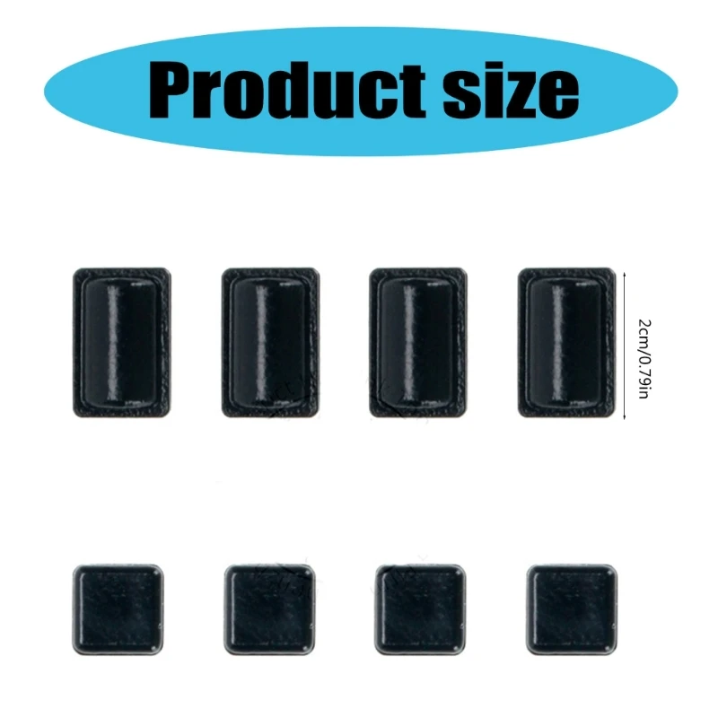 573A لعبة وحدة التحكم وسادة مطاطية استبدال الغبار المقابس ملحقات الألعاب المضادة للانزلاق منصات لينة غطاء قدم المسمار