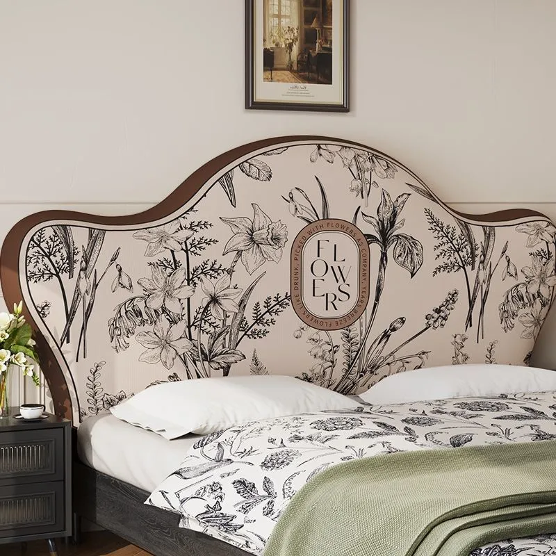 American Style Headboard Cover European Style Headboard Backrest All Inclusive Protective Cover Bedroom Dustproof Cover ZG880