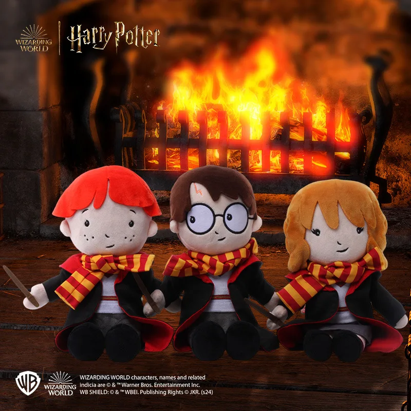 Muñeca de peluche de la serie academia de Harry Potter, bata mágica, almohada, World Wizarding Periphery, Anime Kawaii