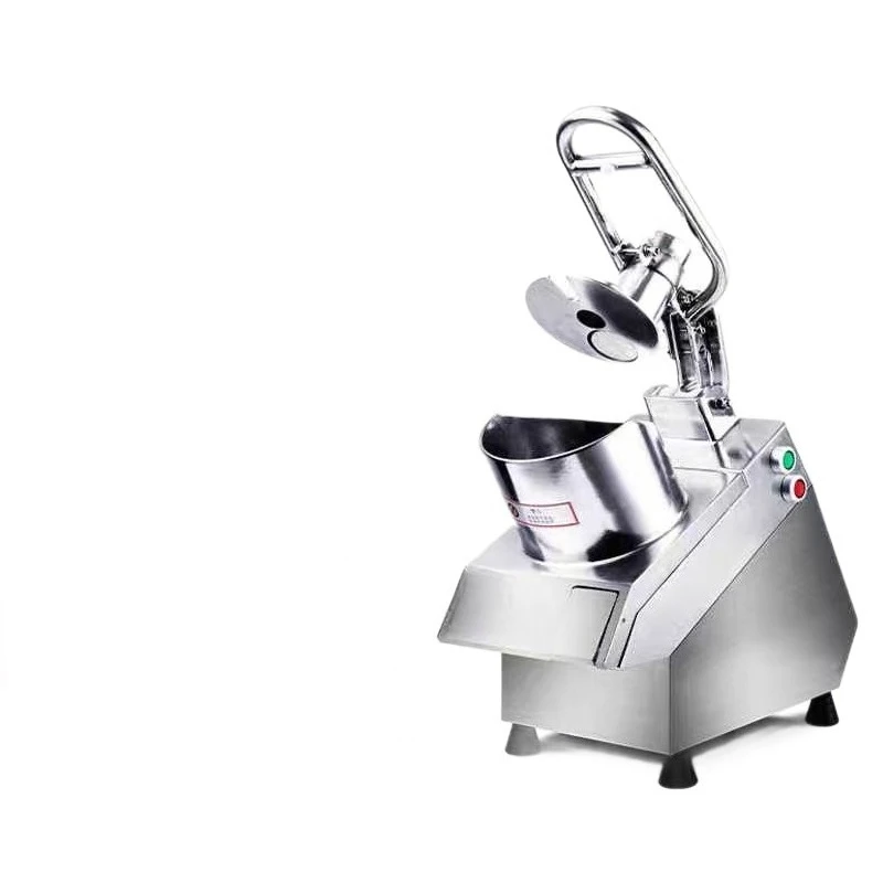 

Commercial multi-function vegetable cutter, high-power stainless steel automatic vegetable cutter