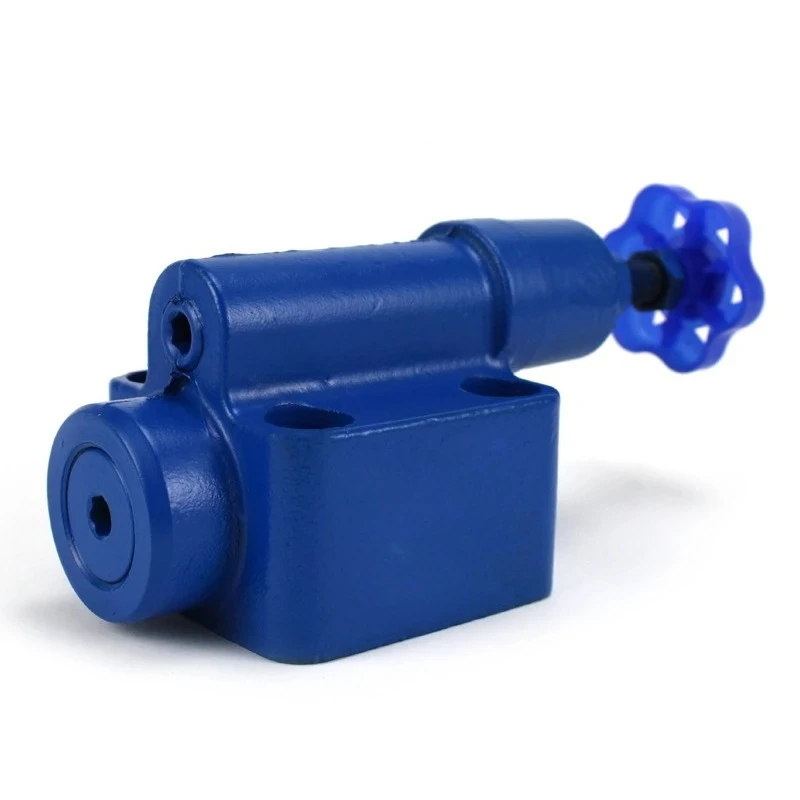 Hydraulic safety regulator  plate adjustable relief valve view 5