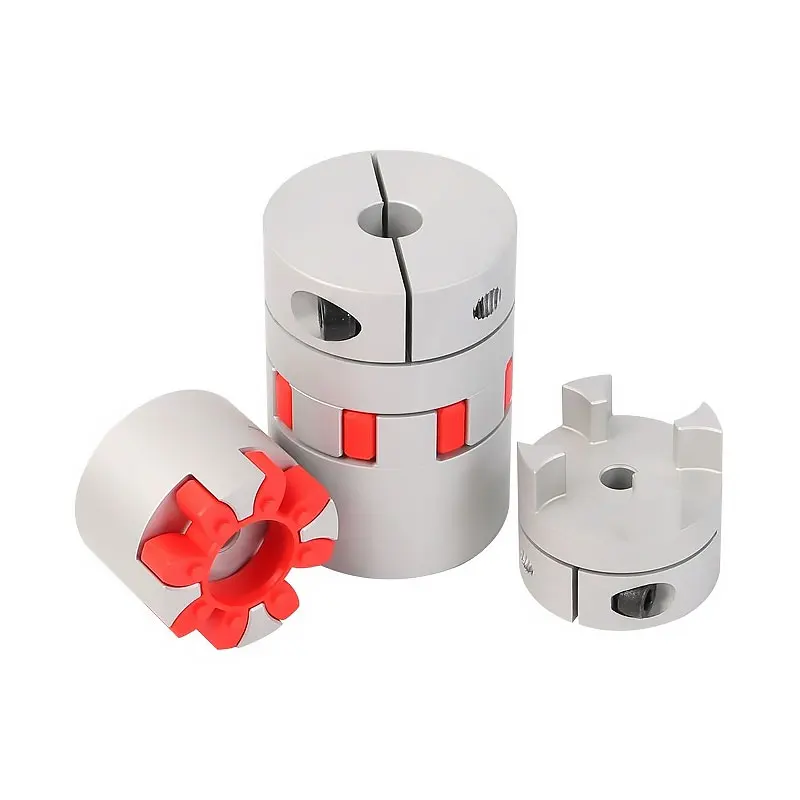1pc XB D40L55 A Three Jaws Couple Aluminium Plum Flexible Shaft Coupling Motor Connector CNC Flexible Couplings 8/9/10/12-22mm