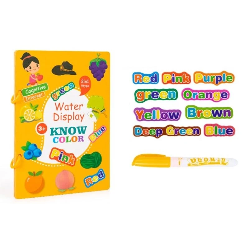 Kolorowanka wodna z długopisem dla dzieci edukacyjna sztuka książka rzemieślnicza zabawka